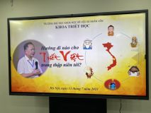 Tọa đàm "Hướng đi nào cho triết học Việt trong thập niên tới" - GS. Trần Văn Đoàn